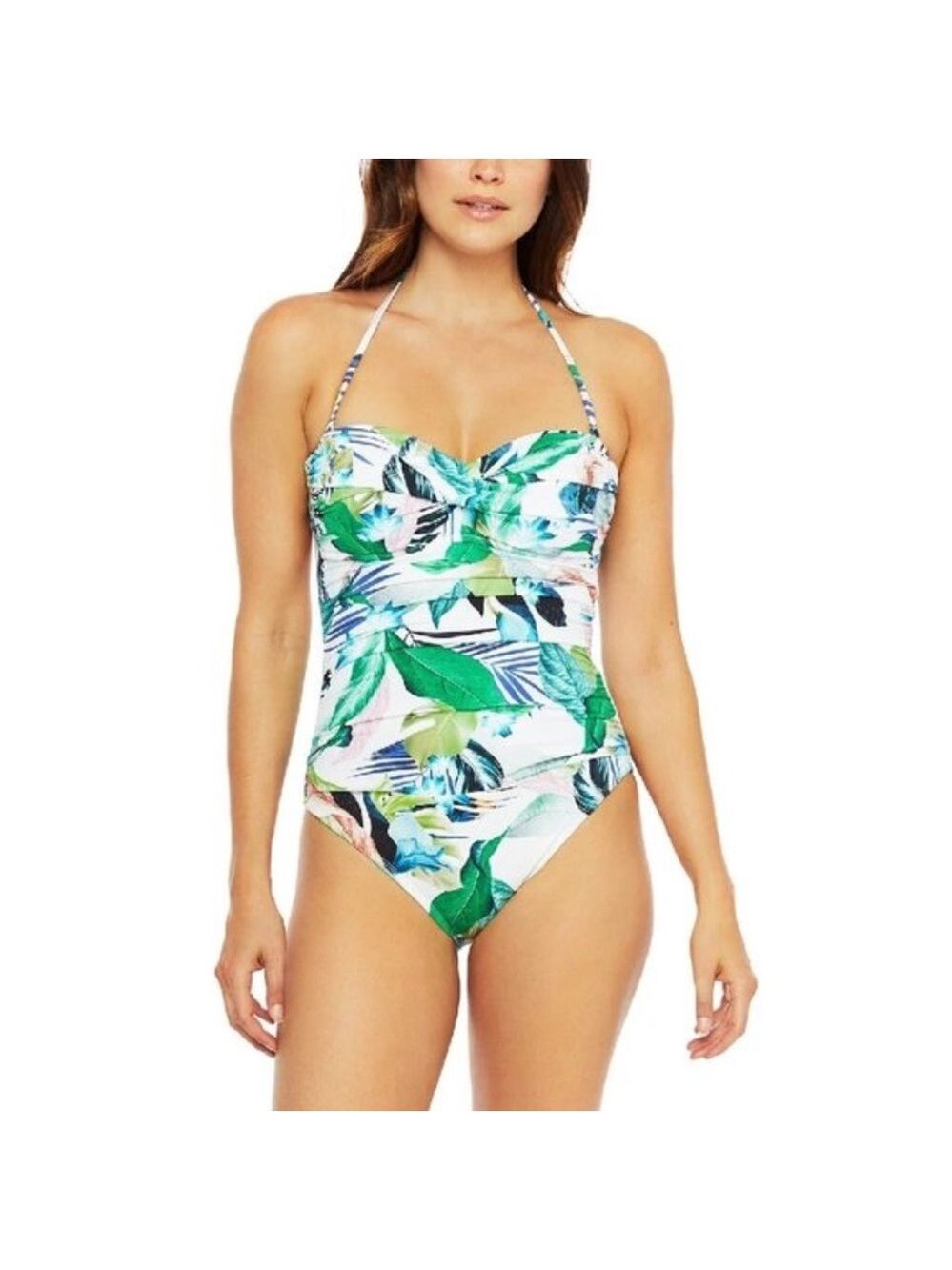 LA BLANCA In The Moment Bandeau One Piece Swimsuit